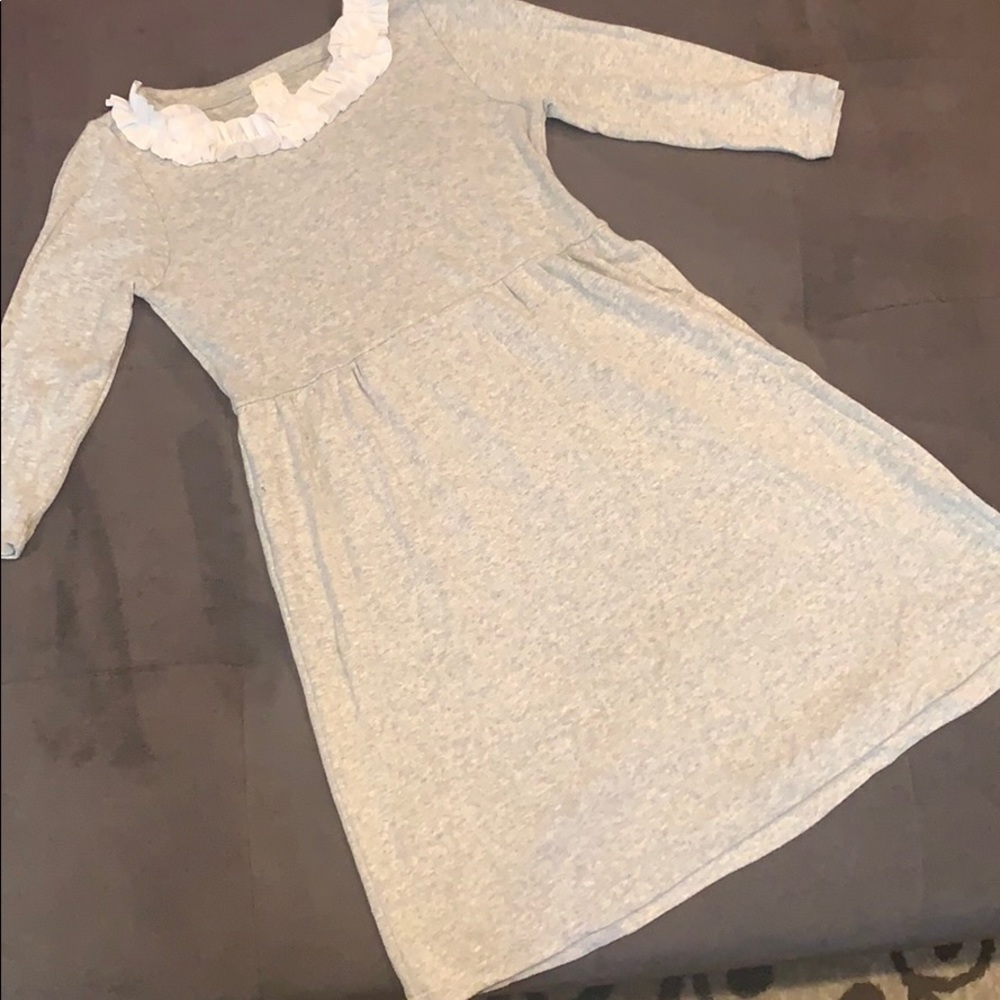 Crewcuts Cotton Gray Dress
